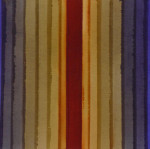 Symmetrie 3. werk op papier 22 x 22 cm (2008)