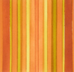 Symmetrie 12. werk op papier 22 x 22 cm (2008)