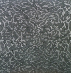 Grafiet op canvas 2.  40 x 40 cm (2012)